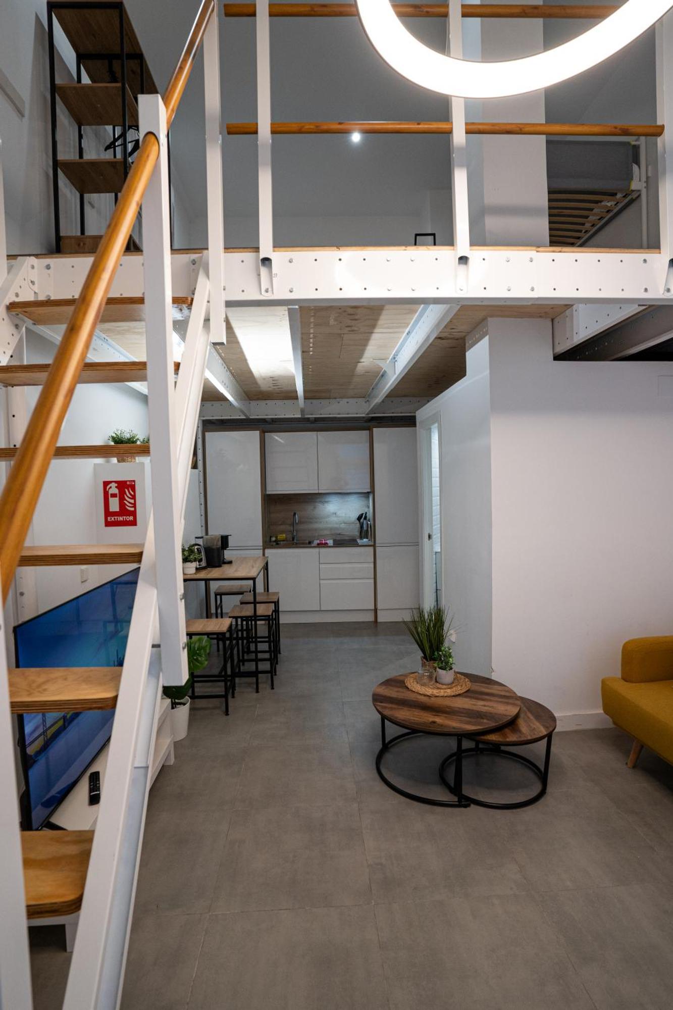 Апартаменты Loft A 10 Min Del Centro Historico De Madrid A Экстерьер фото